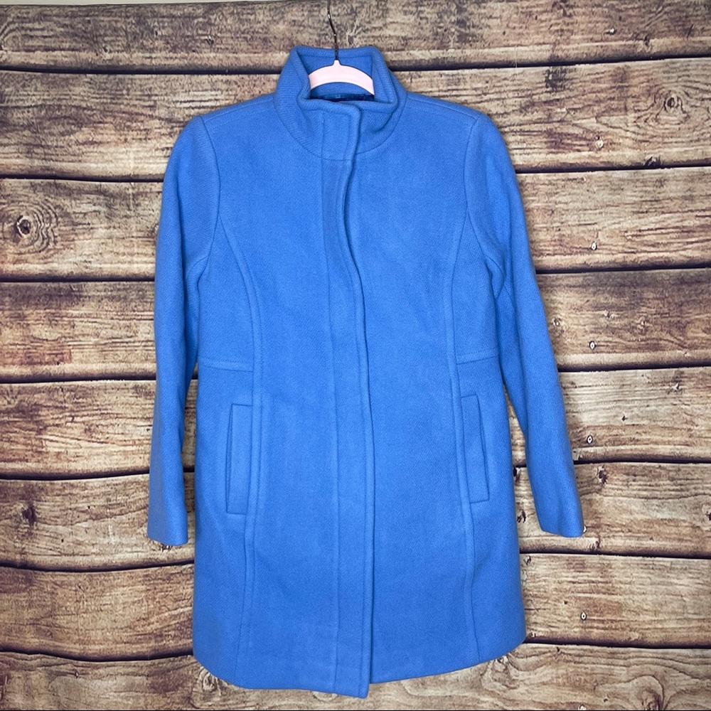 NWT Talbots Albury Italian Wool Stadium Jacket